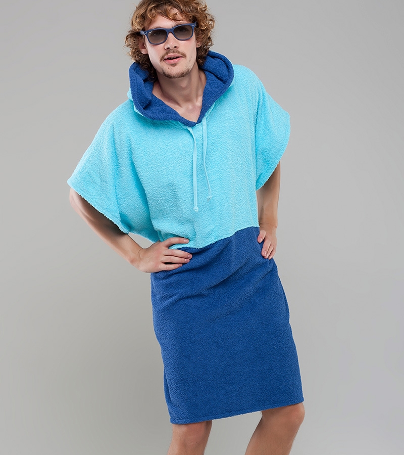 Маверикс Blue Пончо